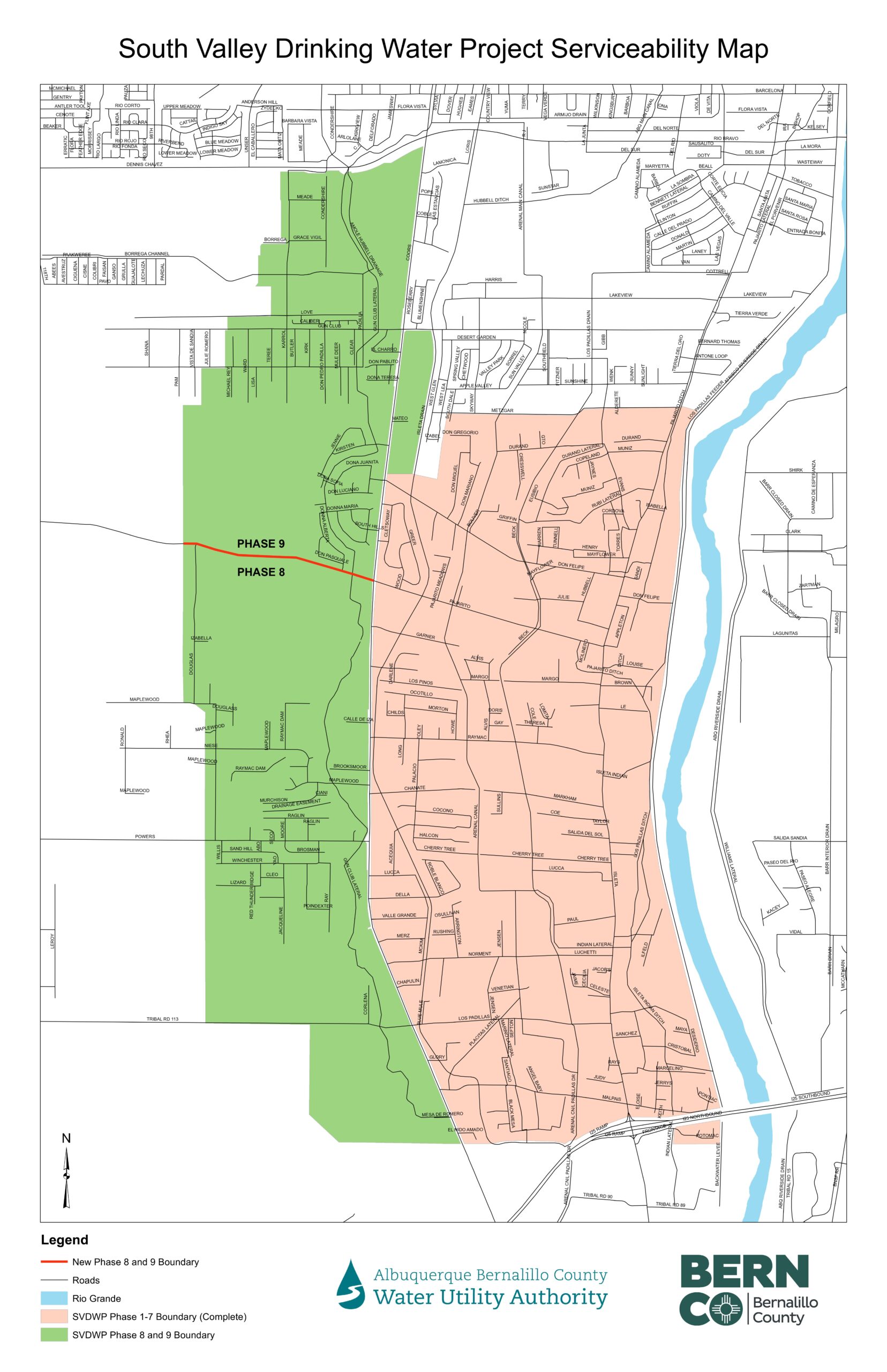 Updated SVDWP Service Map